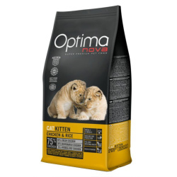 OPTIMA KITTEN NOVA CHICKEN AND RICE FEED FOR CATS 2KG